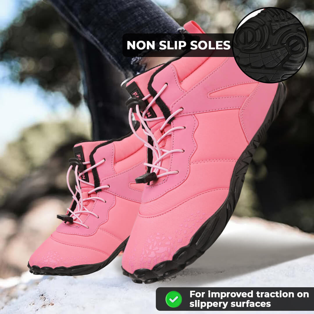Vindra Pro™ - Non-slip & universal winter barefoot shoe (Waterproof)