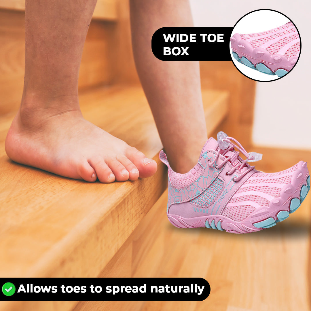 TeenTreads™ - Non-Slip Barefoot Shoes for Kids