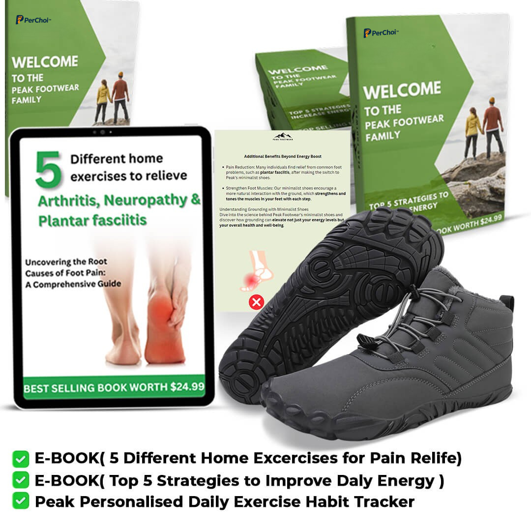 Caspar Flex™ - Non-slip & waterproof winter barefoot shoe (Unisex)