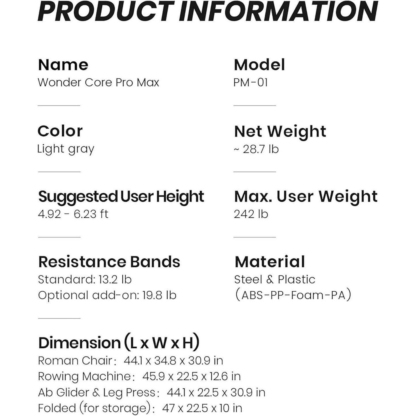 Pro Max 4-in-1 Home Gym™