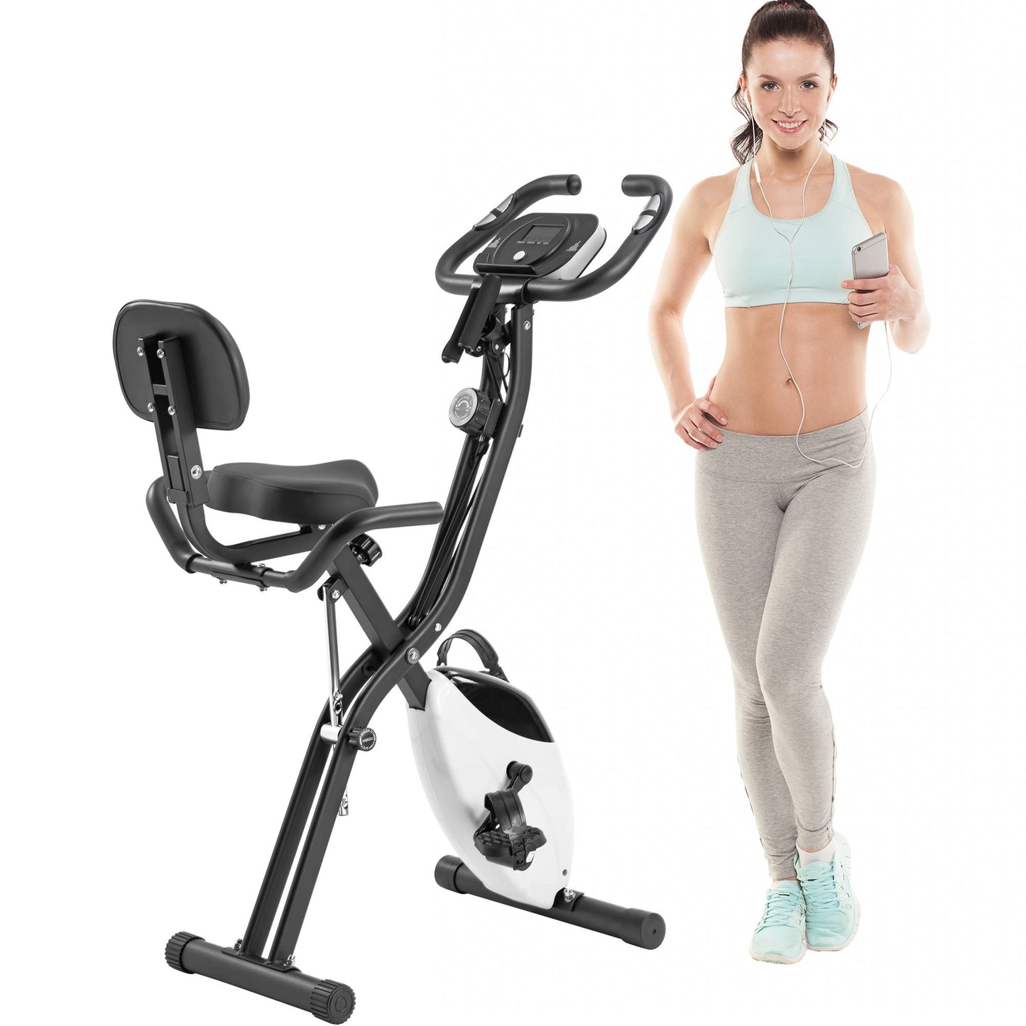 Folding Exercise Bike 10-Level™