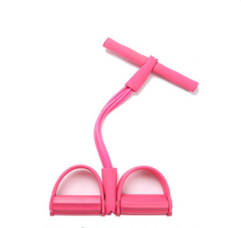 Foot Pedal Resistance Band with Handles™