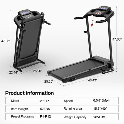 JK106 Folding Treadmill™