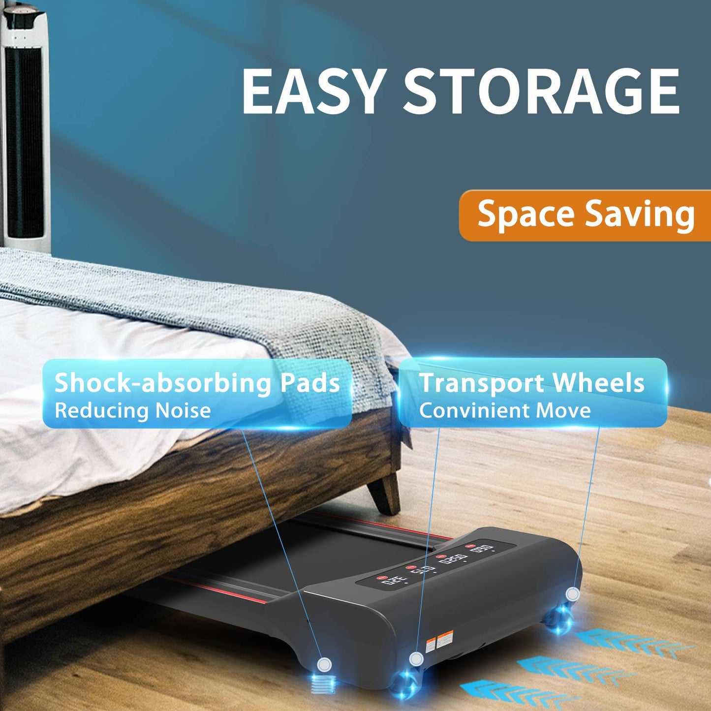 Under Desk Treadmill Walking Pad™