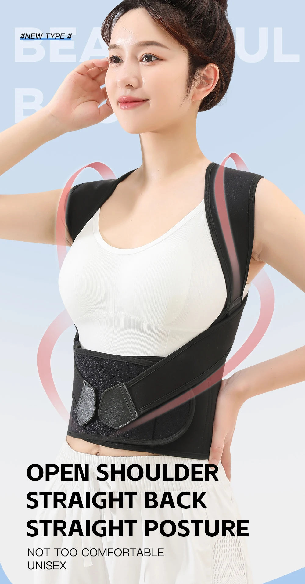 Posture Corrector Brace™ Adjustable Back Support for Women