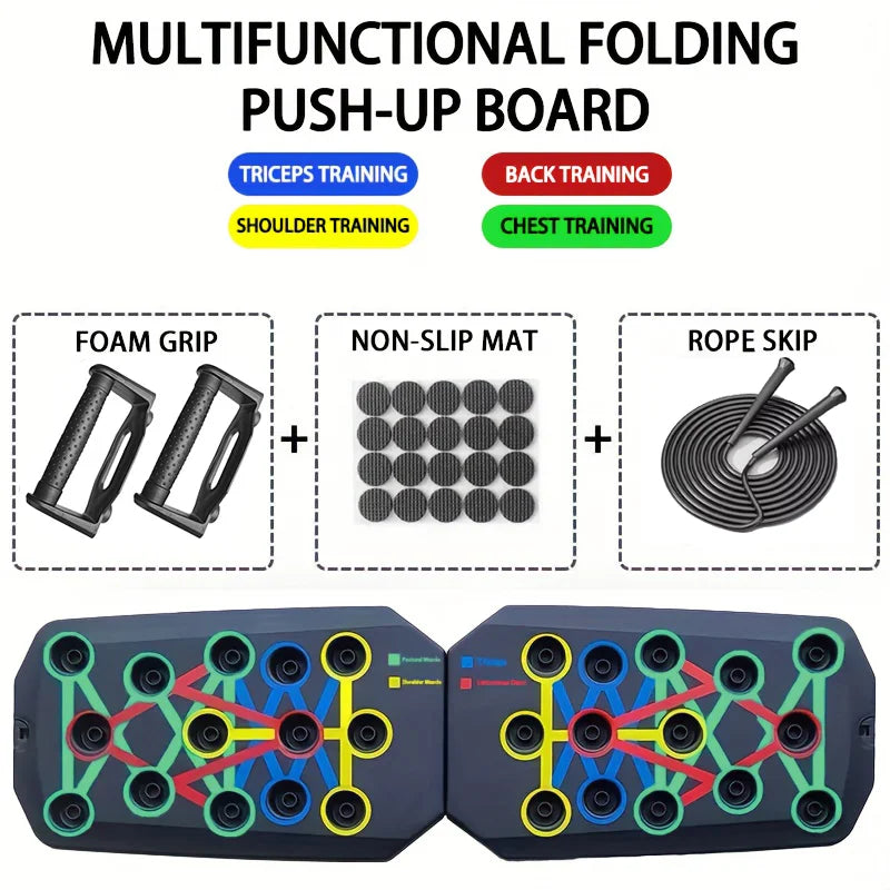 Push-Up Board Set™ Portable Foldable Fitness Equipment