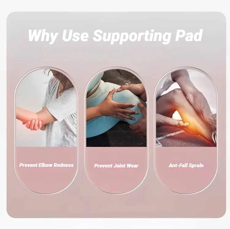 Thick TPE Yoga Knee Pad™ Non-Slip Cushion for Fitness