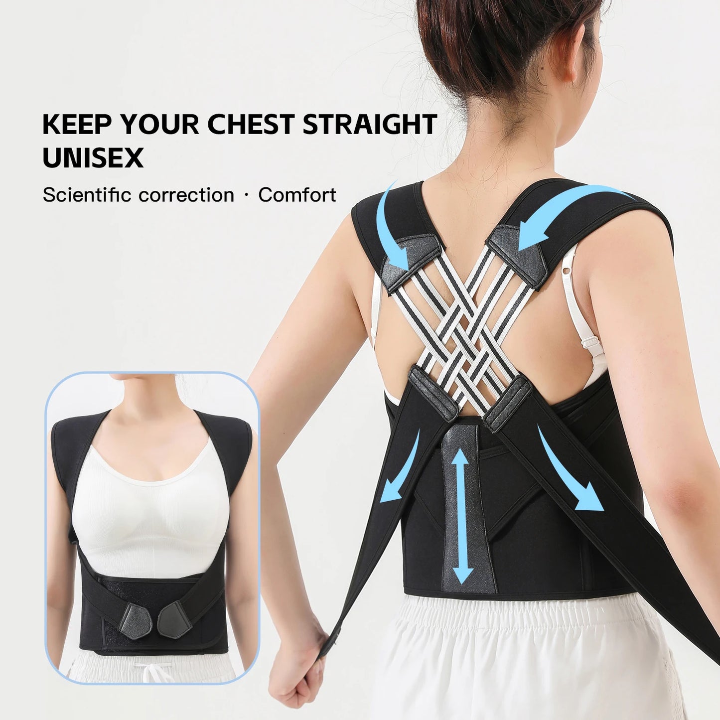 Posture Corrector Brace™ Adjustable Back Support for Women
