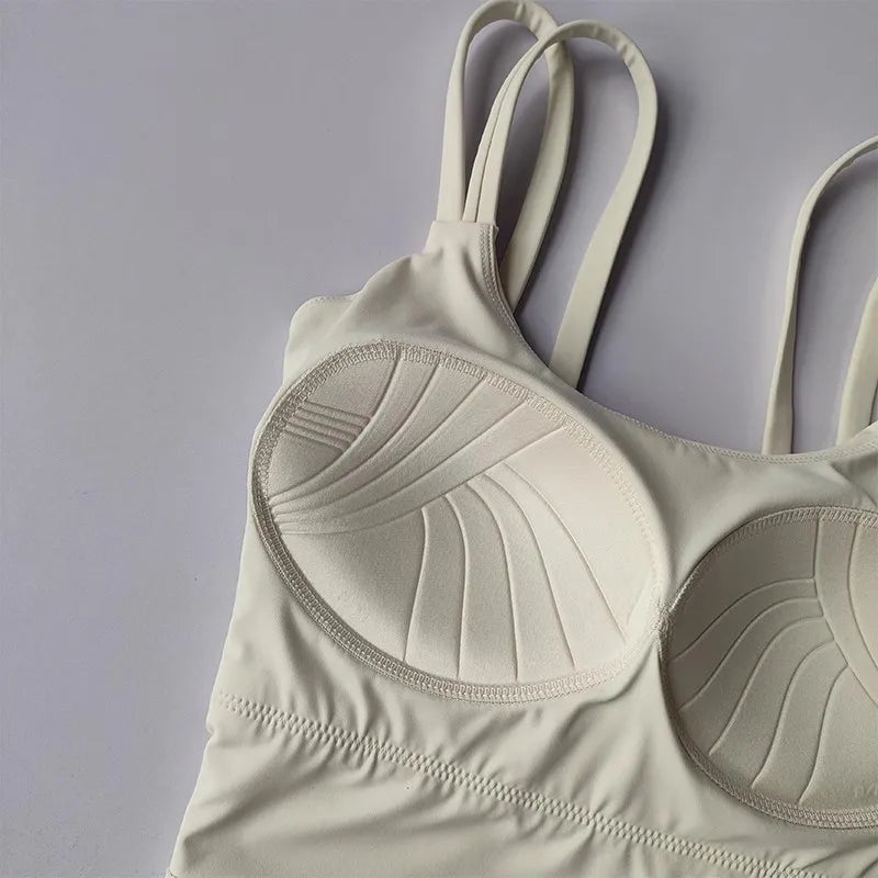 Back Knot Push Up Sports Bra™