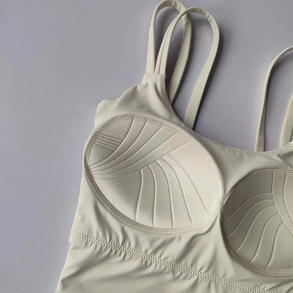 Back Knot Push Up Sports Bra™
