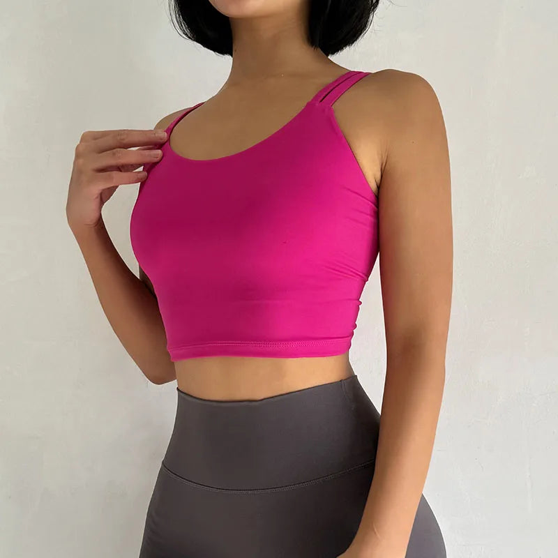 Back Knot Push Up Sports Bra™