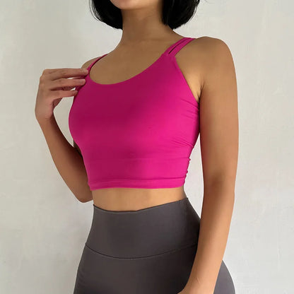 Back Knot Push Up Sports Bra™