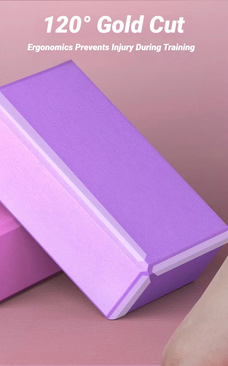 Yoga Blocks™ Foam Bricks for Pilates & Stretching