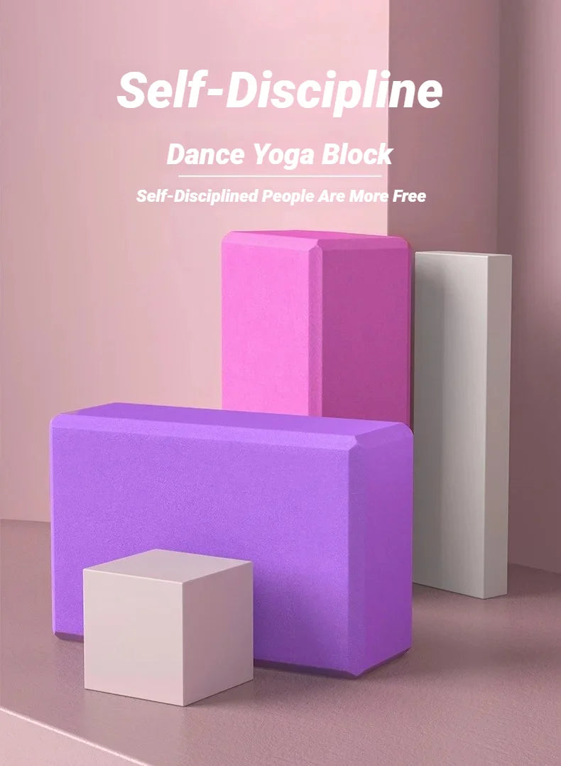 Yoga Blocks™ Foam Bricks for Pilates & Stretching