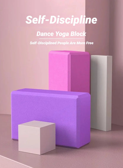 Yoga Blocks™ Foam Bricks for Pilates & Stretching