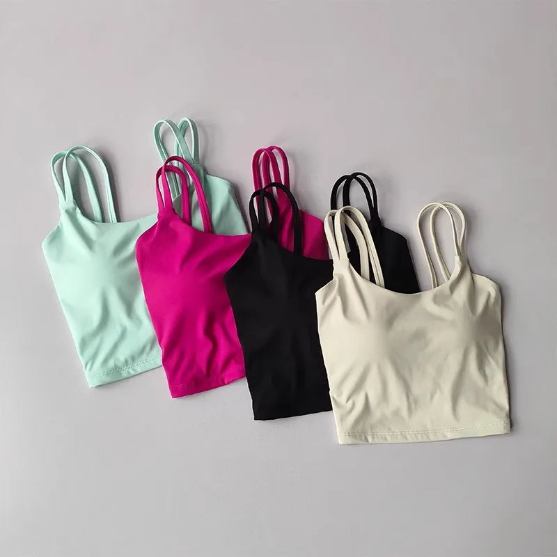 Back Knot Push Up Sports Bra™