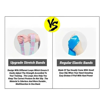 Yoga Stretch Strap™ Resistance Band for Pilates & Dance