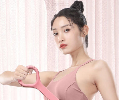 8-Shaped Stretcher For Home Fitness, Back Shaping,elastic Band With Open Shoulder and Back Stretching Band for Shoulder Exercise