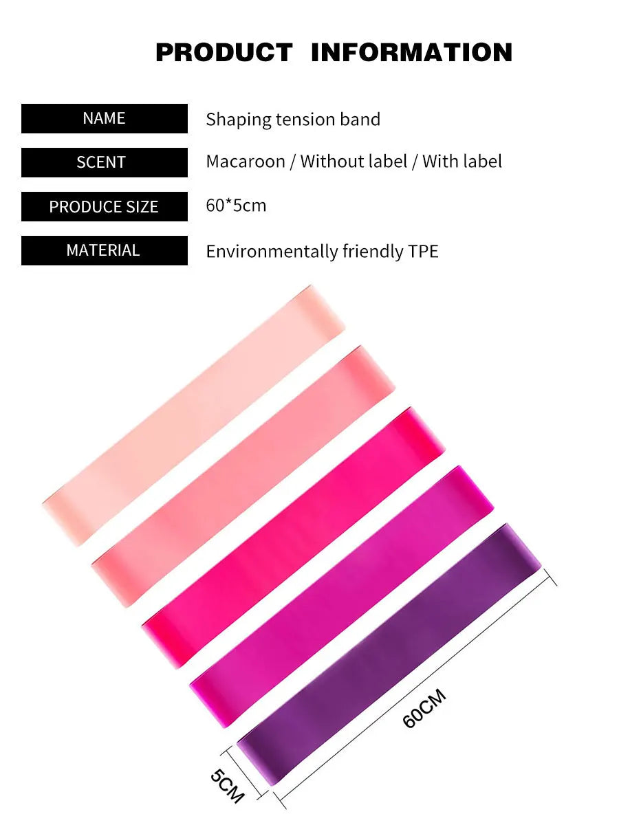 Resistance Bands™ Set for Workout, Yoga & Pilates