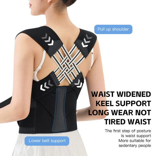 Posture Corrector Brace™ Adjustable Back Support for Women