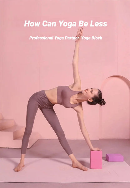 Yoga Blocks™ Foam Bricks for Pilates & Stretching