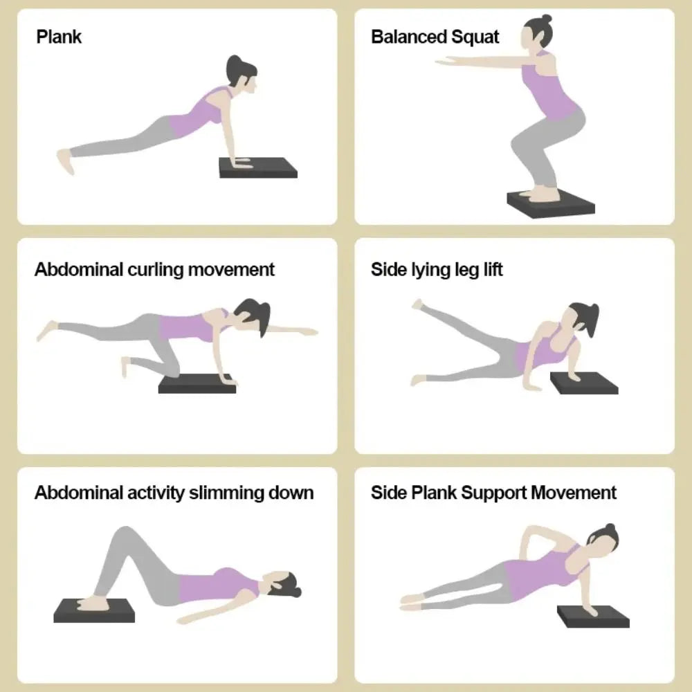 NBR Balance Pad™ High-Density Yoga & Fitness Cushion