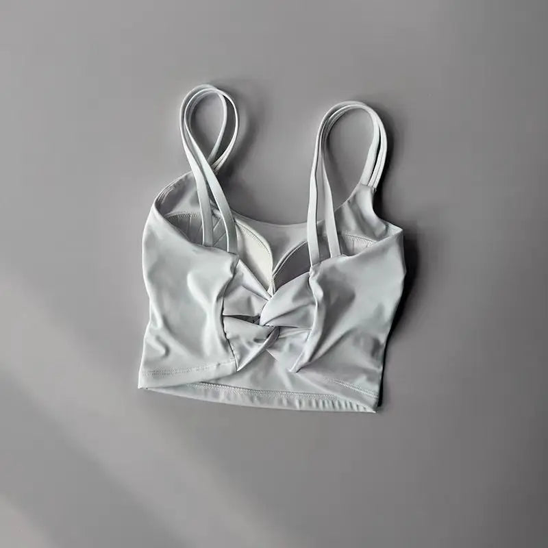 Back Knot Push Up Sports Bra™