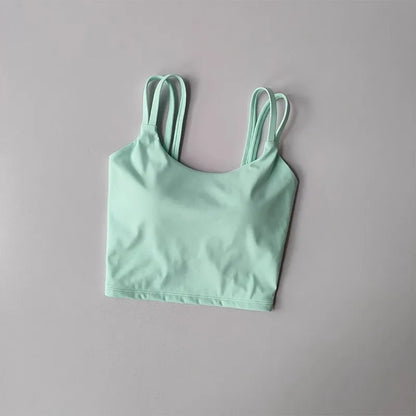 Back Knot Push Up Sports Bra™
