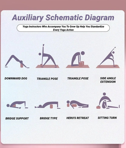Yoga Blocks™ Foam Bricks for Pilates & Stretching