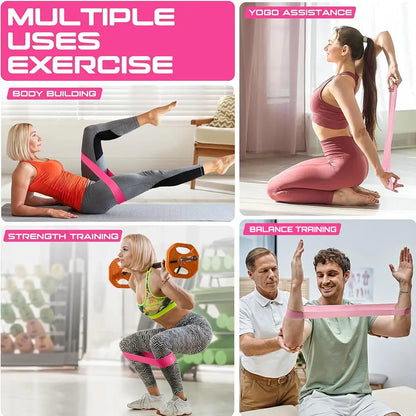 Resistance Bands™ Set for Workout, Yoga & Pilates