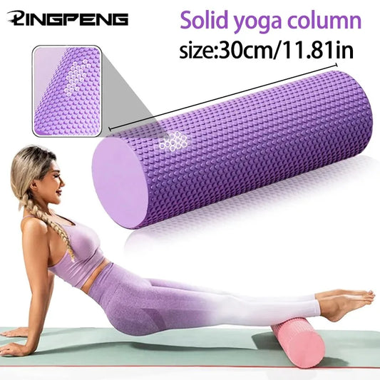 Yoga Foam Roller™ EVA Cylinder for Pilates & Home Workouts