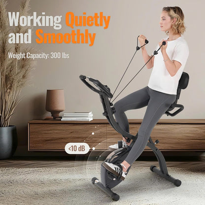 Folding Exercise Bike 10-Level™